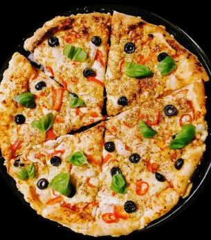 pizza, mozzarella, cheese, meal, olives, italian, cook, restaurant, kitchen, food, pizza, pizza, pizza, pizza, pizza